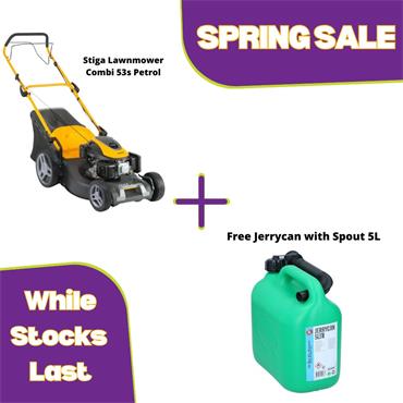 Stiga Lawnmower Combi 53S Walk Behind Petrol