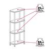 Toomax Shelving Unit Universal Pro 4 Tier