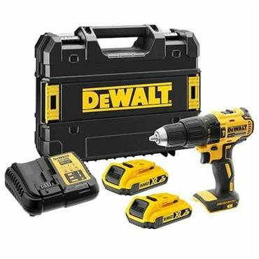 DeWalt (DCD709P1T-GB) 18V XR Combi Drill + FoC 32Pce Bit Set