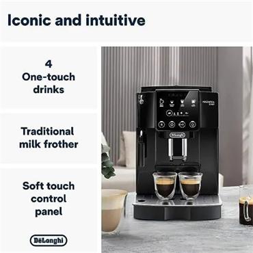 DeLonghi Magnifca Start Automatic Coffee Machine Black With Free Glasses 