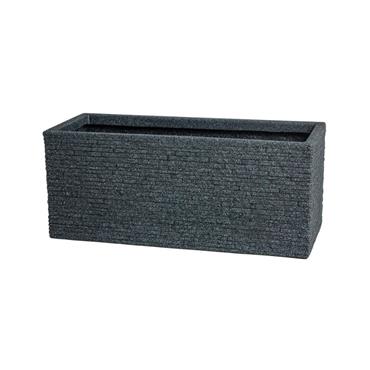 Strata Planter Trough Slate Anthracite
