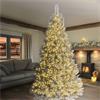 Premier Christmas Lights Treebright With Timer (Clear Cable) Warm White 2000 