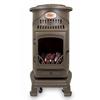 De Vielle Provence Portable Gas Fire Heater Rustic Brown 3.4Kw