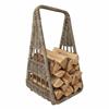 Sirocco Natural Wicker Tall Log Storage