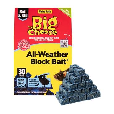 Big Cheese Block Bait All Weather 10g X 30 STV213 