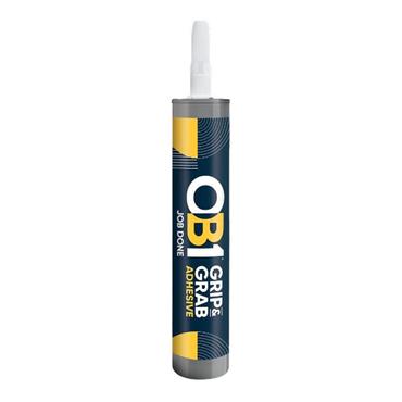 OB1 ADHESIVE GRIP AND GRAB WHITE 290ML