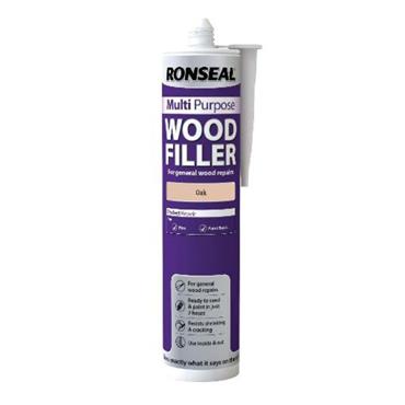Ronseal 310ml Multi Purpose Wood Filler Oak