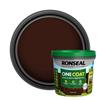 RONSEAL ONECOAT - SHED &FENCE  DARK OAK 5L