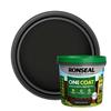 RONSEAL ONECOAT - SHED & FENCE  TUDOR BLACK 5L