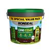 RONSEAL ONECOAT - SHED & FENCE  DARK OAK 12L