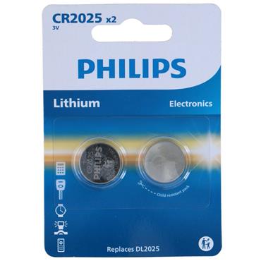 Philips Battery Coin CR2025 3V