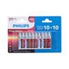 Philips Battery LR03/AAA 10+10pk