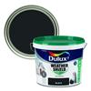 DuluxWeathershield Smooth Masonry Black 10L