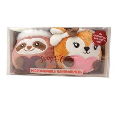 HANDWARMERS - FLUFFY BELLY DEER / SLOTH