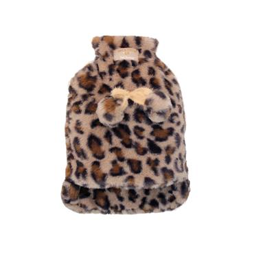 HOT WATER BOTTLE - FOOT WARMER 2L  LEOPARD