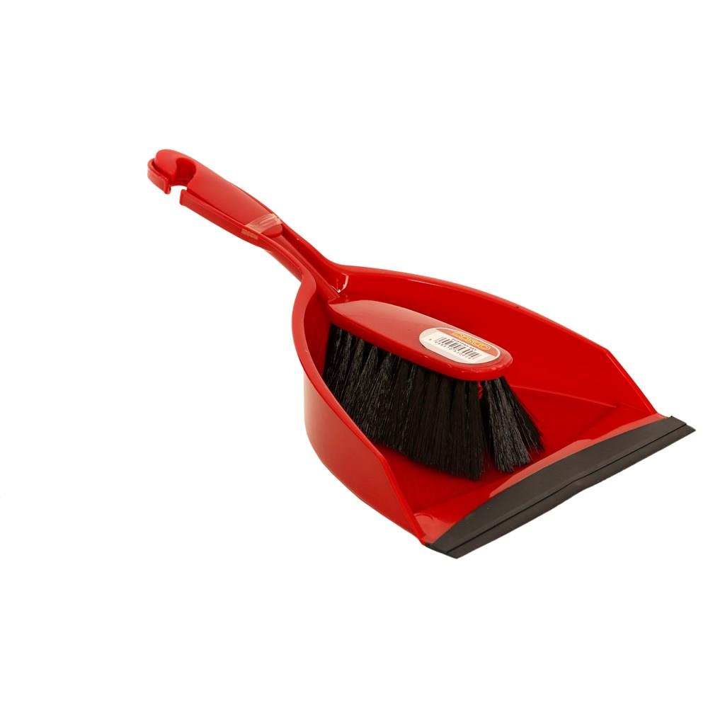 Varian Dustpan And Brush Set Red Topline Murtaghs Irish Owned Since