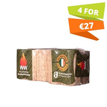 WillowWarm Carbon Neutral Briquettes