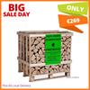 Kiln Dried Logs 400kg Crate Birch