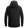 Snickers Fleece Hoodie Flexiwork Black Extra Large