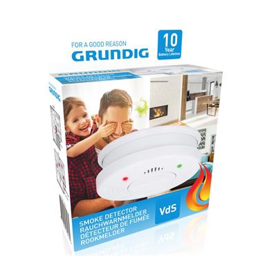 GRUNDIG Smoke Alarm Battery Operated VDS/10 years