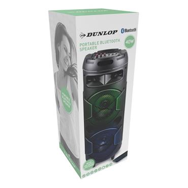 Dunlop Speaker Karaoke Bluetooth 40W