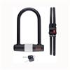 Black & Decker U-lock Bicycle, Motorcycle & Scooter Lock 14mm Diameter 3 Spare Keys Black