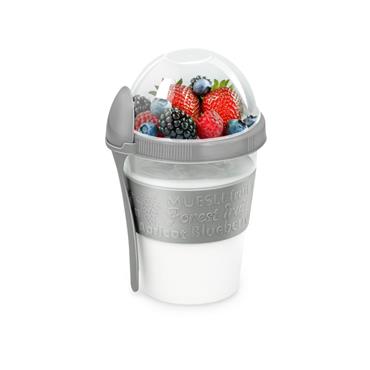 Alpina Yoghurt cup with Spoon