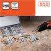 Black & Decker Chipboard screw/plugs set ass