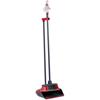 Dustpan & broom telescopic