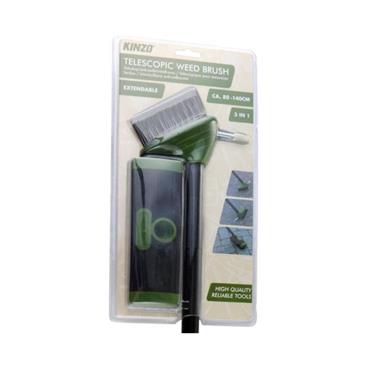 Kinzo Telescopic Weed Brush 3in1