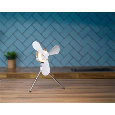 Lifetime Air Table Fan USB 2000mAH 12cm
