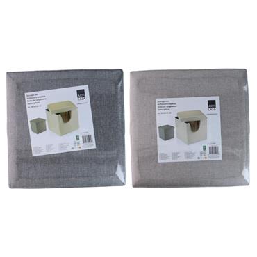 ARTICASA Storage Ottoman Box 37.5x37.5x36cm