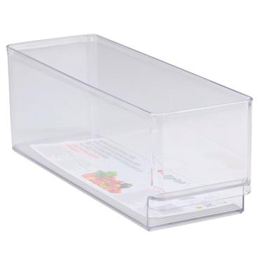 ALPINA Storage Box Fridge 29.7x9.5x10.5cm Stackable Fridge
