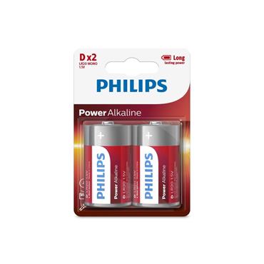 PHILIPS Battery LR20 D 1.5V Powerlife