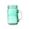 HANDLED JAR  GREEN .4LTR