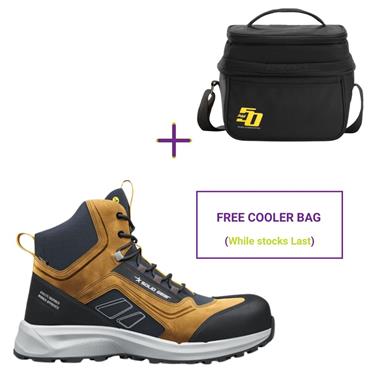 Solid Gear Adapt Mid Brown Boots+ 50Th Anniversary Cooler Bag