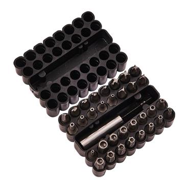 AMTECH SECURITY BIT SET (33 Pce)