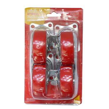 AMTECH CASTOR SET SWIVEL - 75mm 4PC