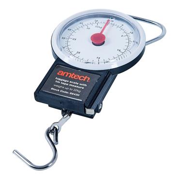 AMTECH LUGGAGE SCALES W/ IMT TAPE - AM TECH