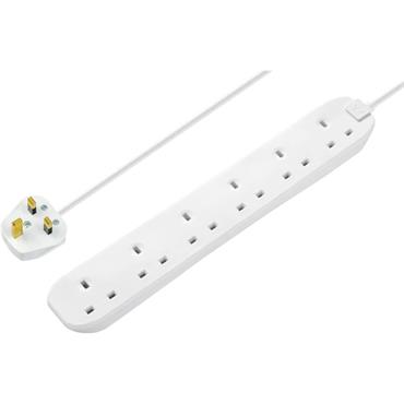 Masterplug Extesnsion Lead 6G 2m 13A