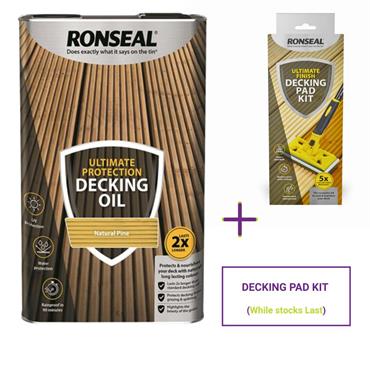 Ronseal Decking Oil & Decking Pad Kit
