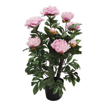 PEONY ROSE PLANT 60CM  NEARLY NATURAL
