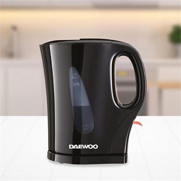 DAEWOO KETTLE PLASTIC 1.7L BLACK