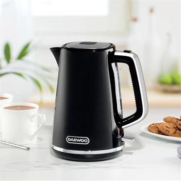 DAEWOO KETTLE STIRLING 1.7L BLACK