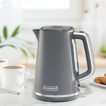 DAEWOO KETTLE STIRLING 1.7L GREY