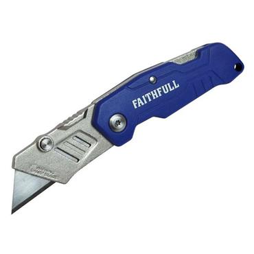 Faithfull Knife Lock Back Nylon Handle 