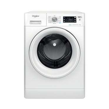 WHIRLPOOL WASHING MACHINE - 8KG WHITE	