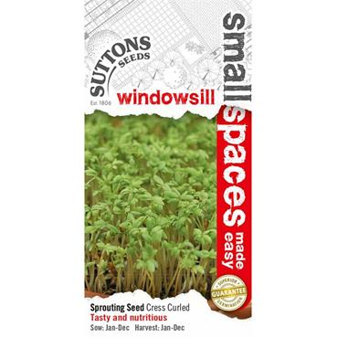 Sutton Seeds Cress Curled