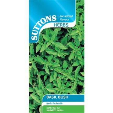 Sutton Seeds Basil Bush Seeds