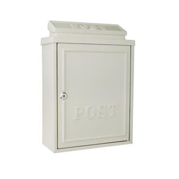 Gardag Gallery Mail Box Plain Cream